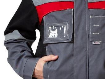 ПВХ пленка на карман бейджа для спецодежды