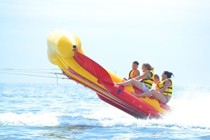 Надувные бананы из ПУ тканей 