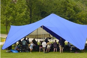 навесы из ПВХ тканей 