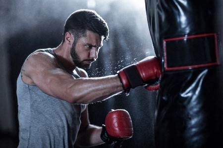 Кожзам для борцовских груш 