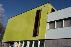 Фасадная ПВХ сетка