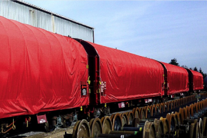 тентовые ПВХ ткани для поездов