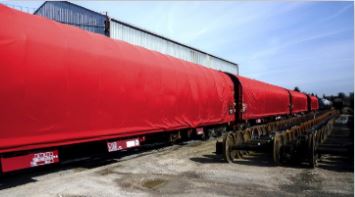 ПВХ ткани для жд вагонов