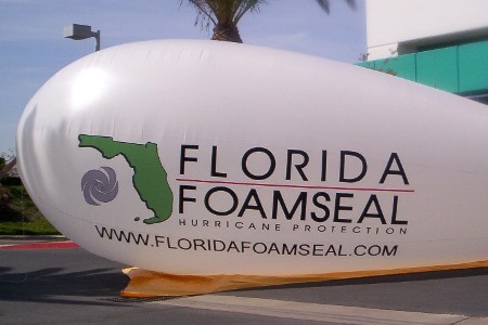 Надувные конструкции из ПУ ткани 