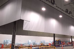 Противопожарные шторы из кремнеземных тканей