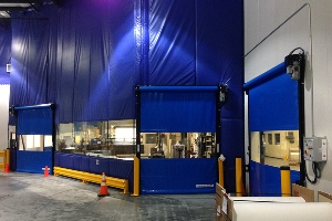 Интерьерные перегородки ПВХ ткани