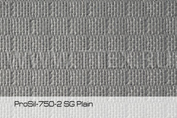 ProSil 750-2 SG Plain Стеклоткань с двухсторонним силиконовым покрытием, 750 гр/м2 (50 п/м х 100 см, серый Plain)