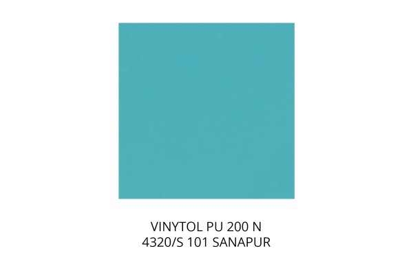Teporex Sanapur Vinytol PU 200N (50 п/м х 140 см, бирюзовый 4320)