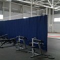 пвх ткани для разделительных штор спортзалов