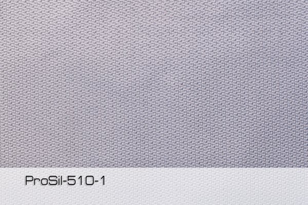 ProSil-510-1 Стеклоткань с односторонним покрытием силикон 510 гр/м2 (50 п/м х 155 см, серый силикон)