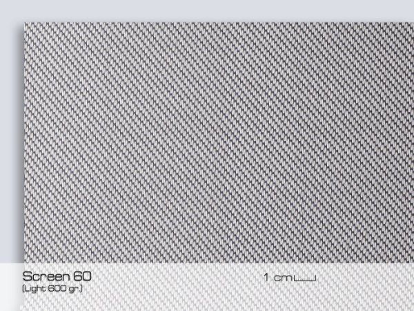 Screen 60 Сетчатая ткань для рулонных штор, Sauleda (Испания) 